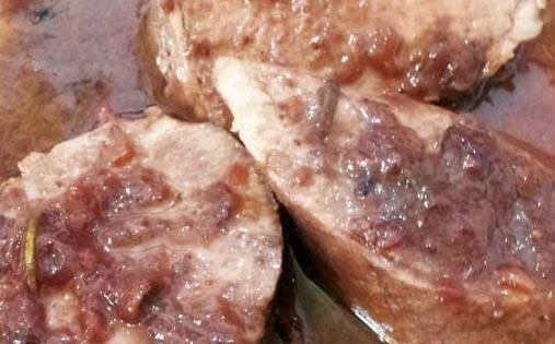 Filetto lamponi e mirtilli al cabernet doc di atina