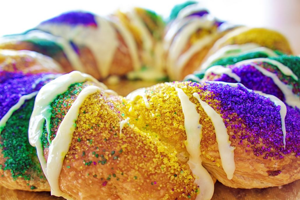 King Cake di New Orleans