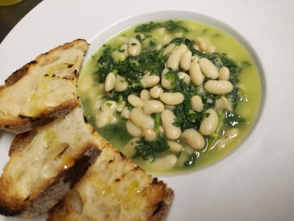 Minestra verdura e fagioli