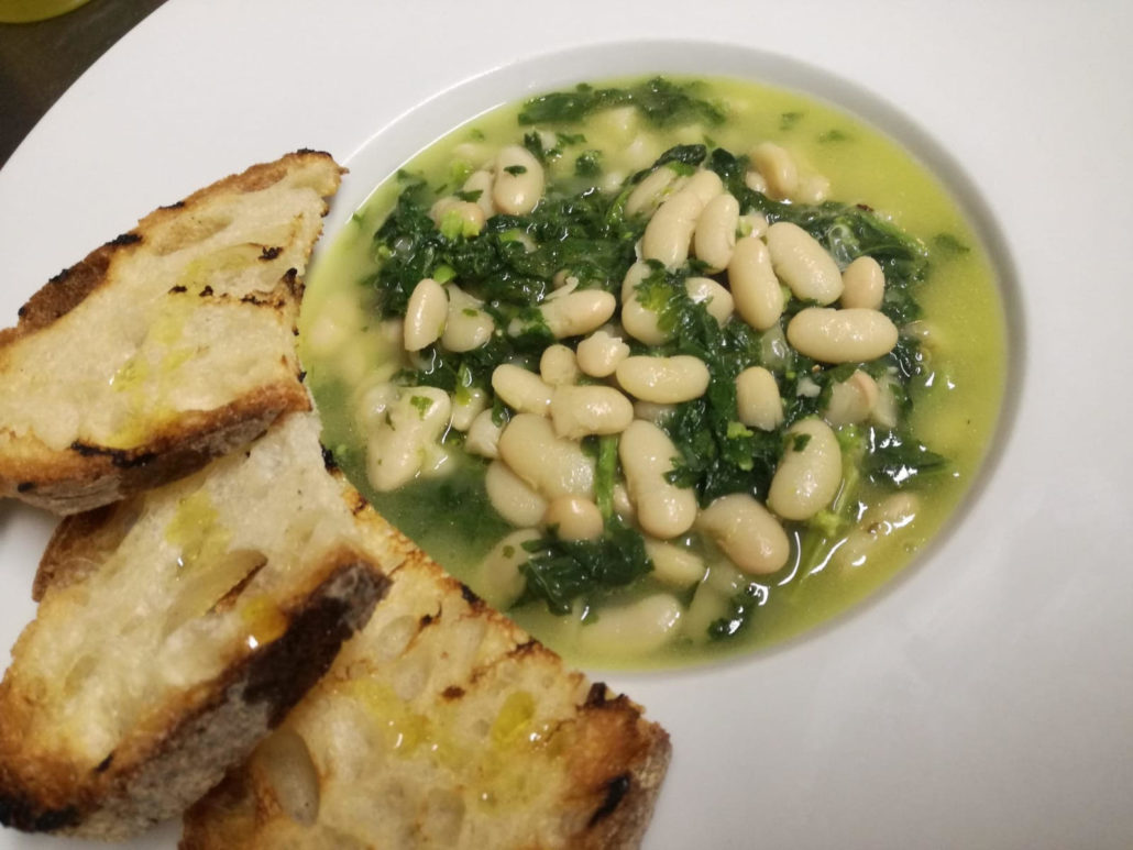 Minestra verdura e fagioli