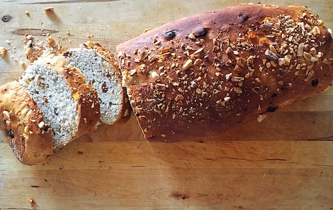 Plumcake Panettone Vegano ai semi di lino