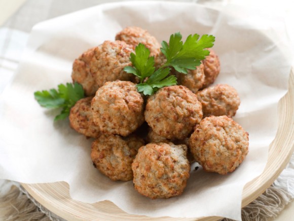 Polpette di scottona piemontese, guanciale e provola affumicata