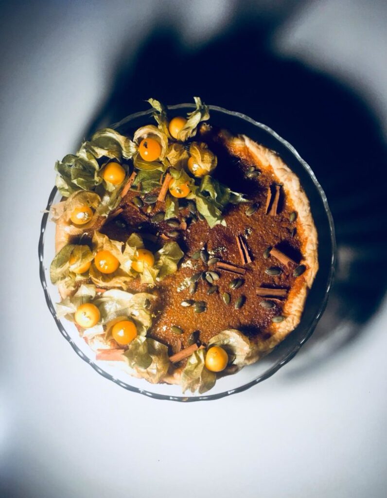Torta di Zucca e Alchechengi