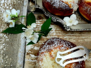 Panbrioche con crema di formaggio