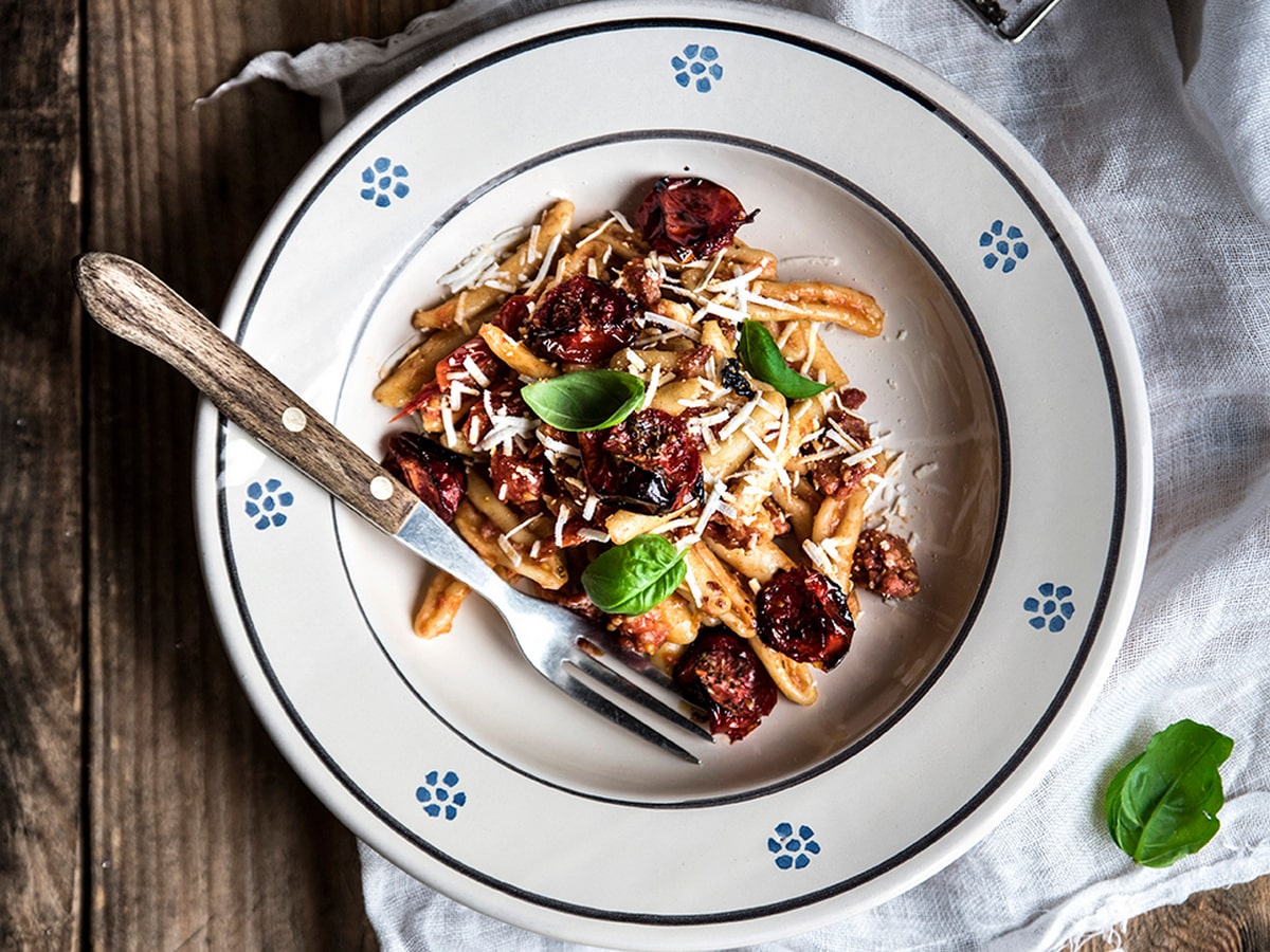 pasta al pomodoro confit