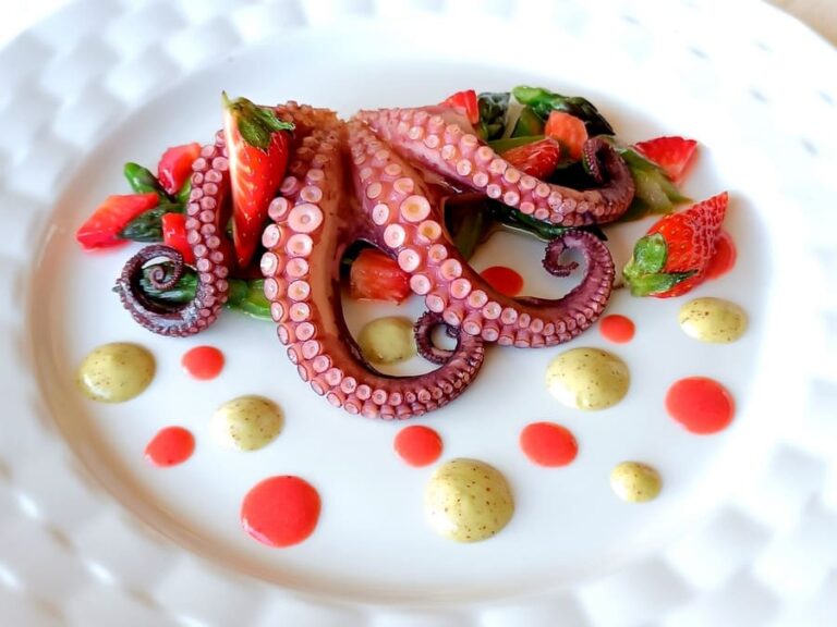 Polpo nelle fragole