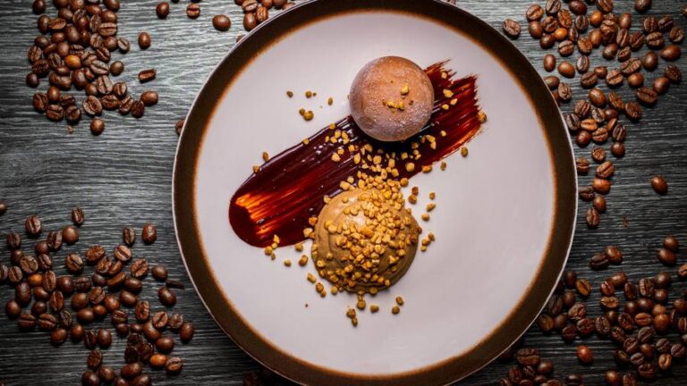 Semifreddo con spuma al caffè Campetelli