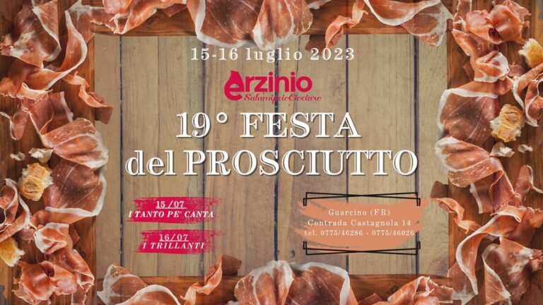 Eventi di luglio in ciociaria