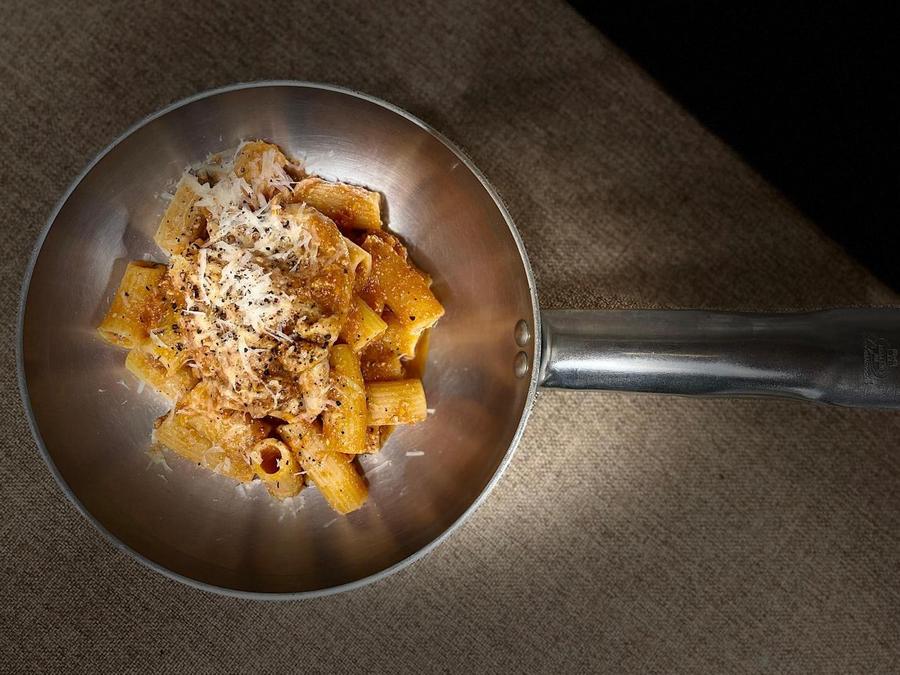 Rigatoni con la Pajata