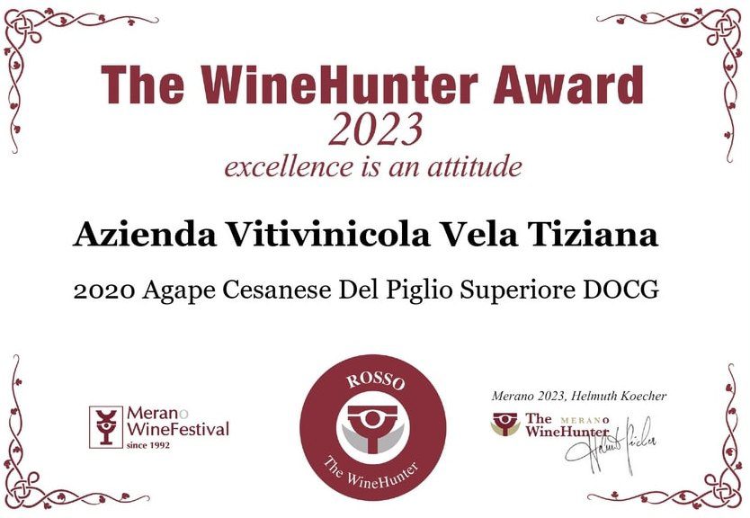Agape: il vino del cuore