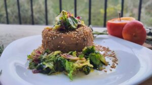 Polentina di castagne e mais (piatto completo gluten-free)