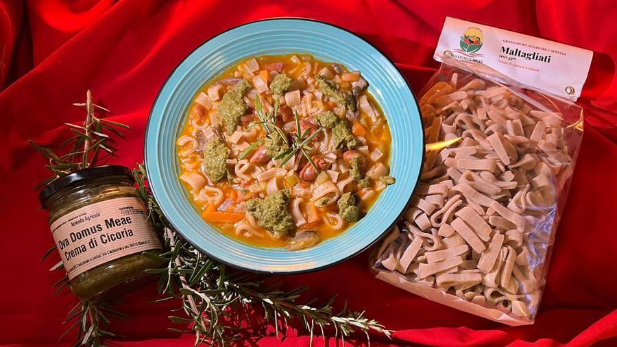 Pasta e fagioli con un tocco di tradizione