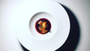 Anatra in agrodolce al melograno