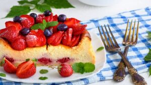 Torta soffice alle fragole di Angelica Baldassarra