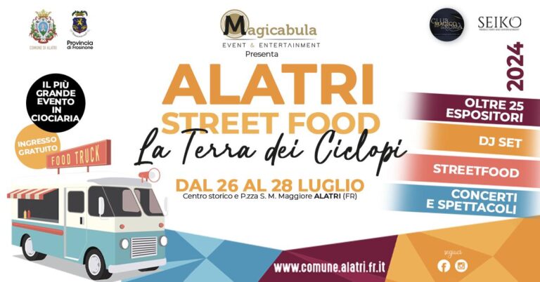 Alatri Street Food - La terra dei Ciclopi