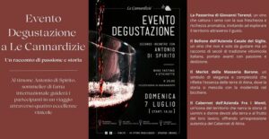 Evento degustazione a Le Cannardizie Atina