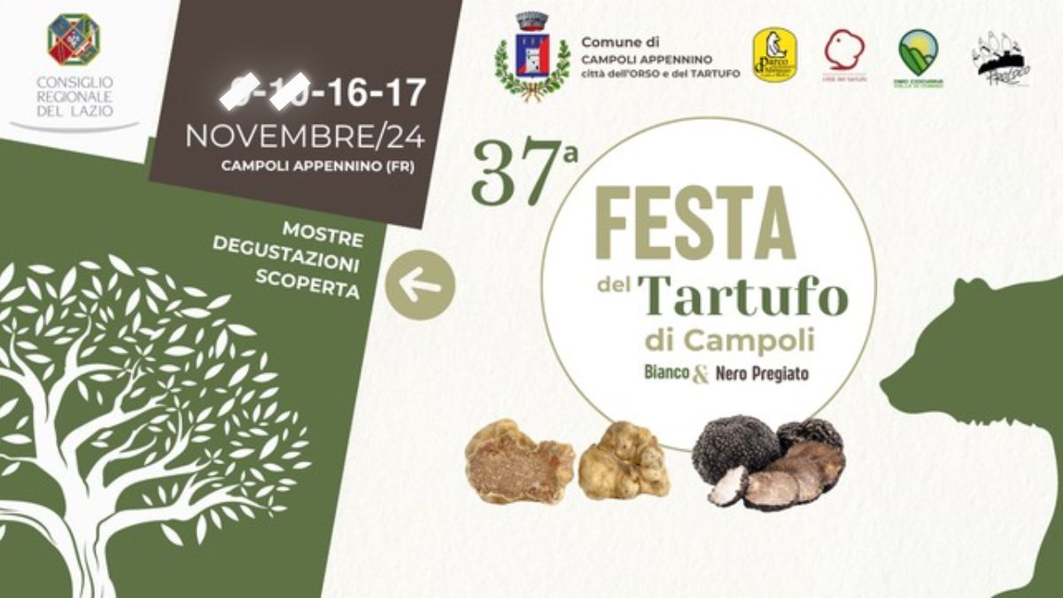 Festa del tartufo di Campoli Appennino 16 e 17 novembre