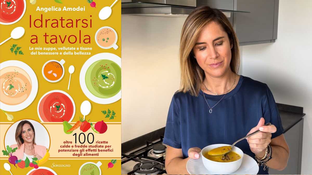 Idratarsi a Tavola il nuovo libro di Angelica Amodei