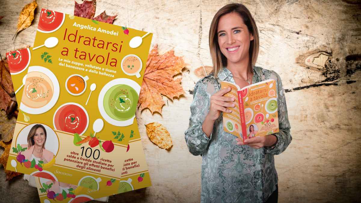 Idratarsi a Tavola il segreto di benessere e bellezza nel nuovo libro di Angelica Amodei