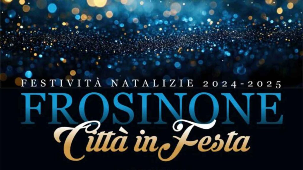 Frosinone la magia di Natale