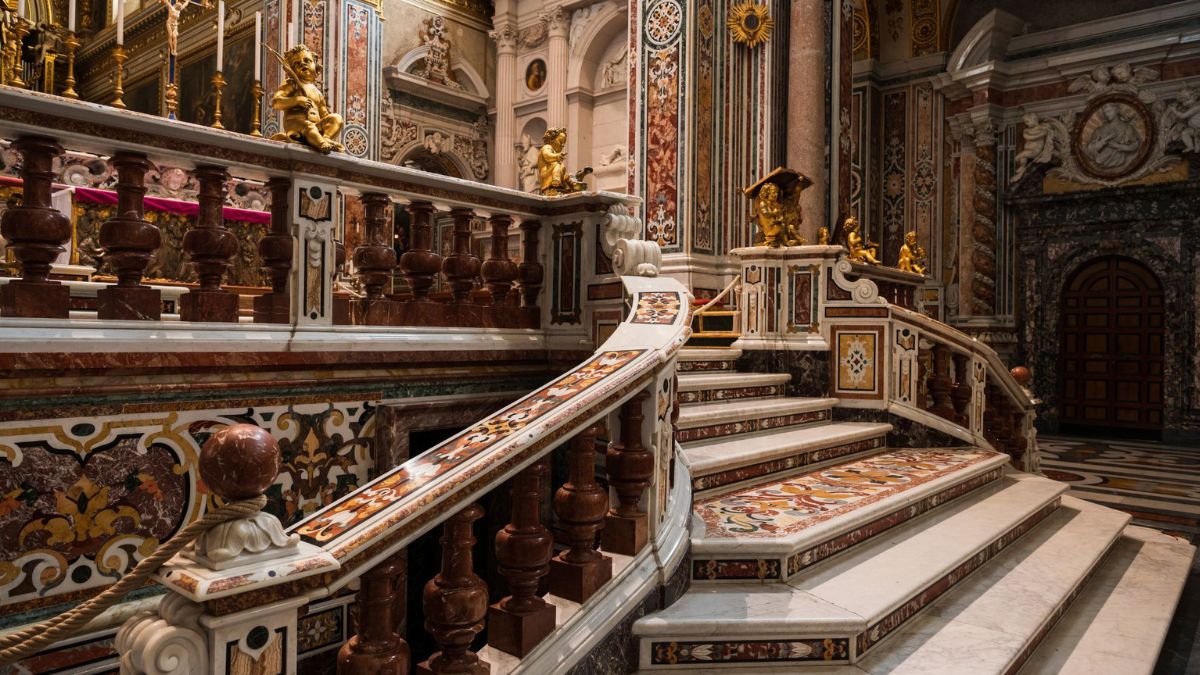 Interno Basilica Abbazia Montecassino
