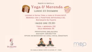 Un respiro per il rispetto: yoga e merenda per un futuro migliore