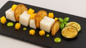 Baccalà e mango: il piatto fresco che conquista l’estate