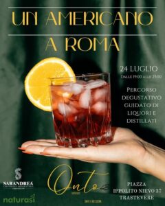 Un Americano a Roma l’aperitivo che parla italiano (e ciociaro) by Sarandrea