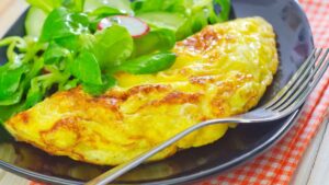 Omelette alle erbe con ricotta e zucchine marinate by chef C&C