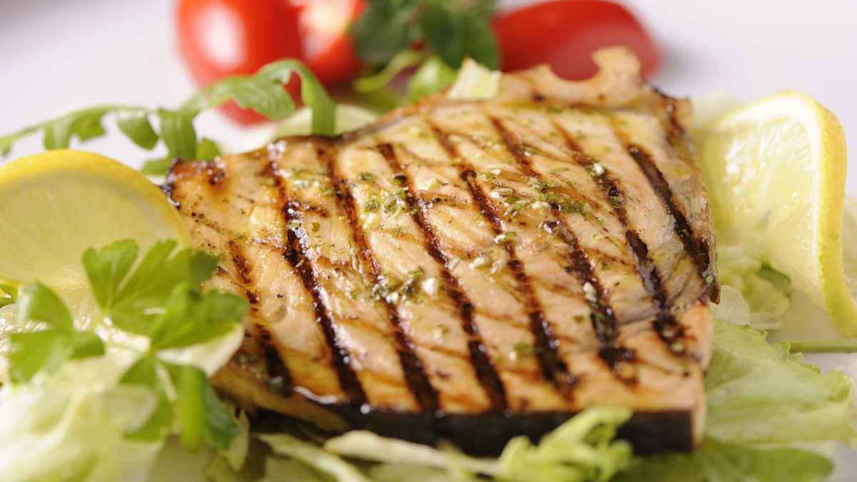 Pesce spada con fichi e menta