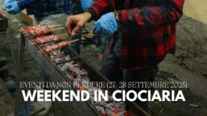 Eventi a Frosinone e provincia weekend del 27–28 settembre