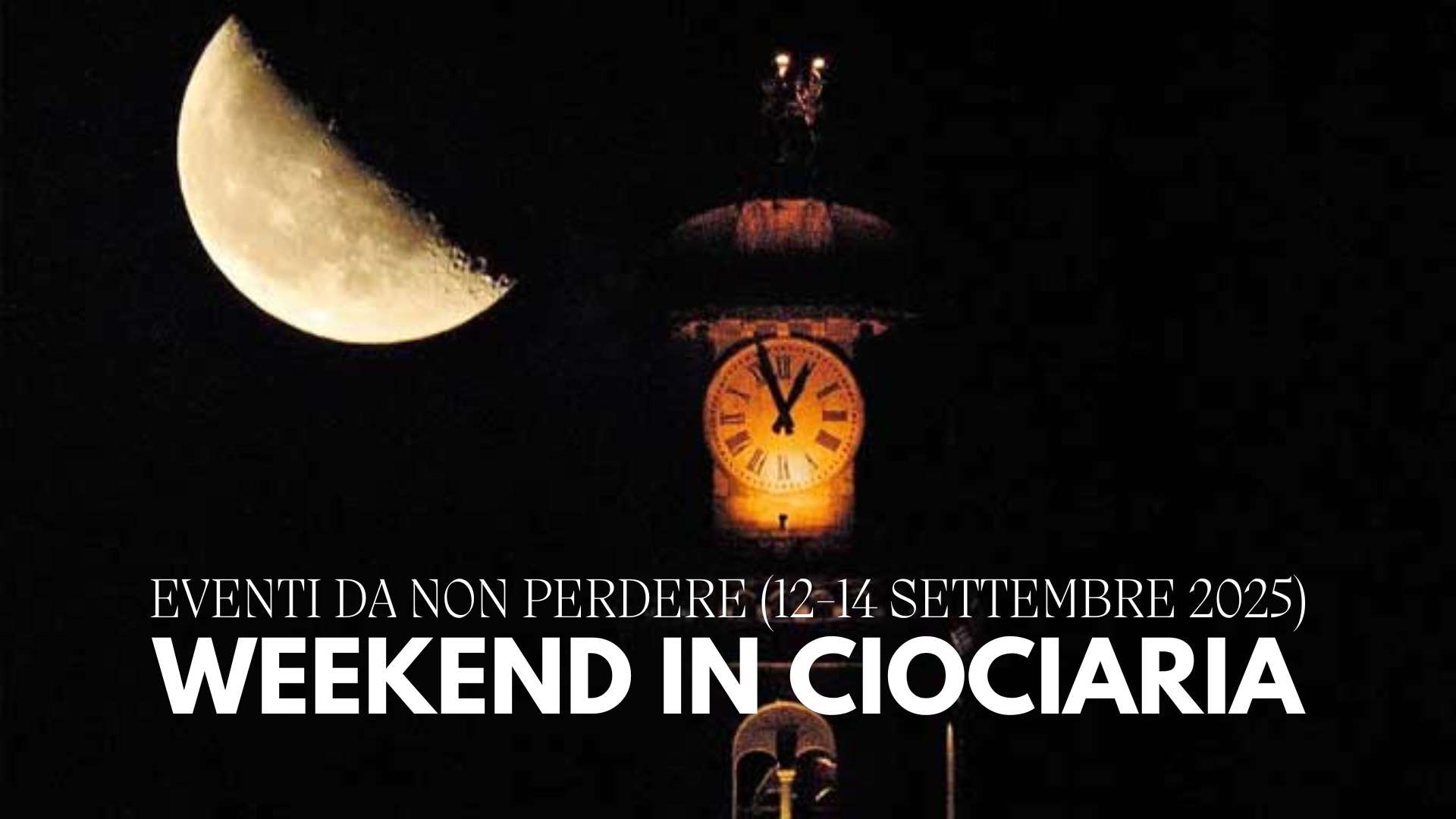 Eventi a Frosinone e provincia: il weekend del 12–14 settembre 2025