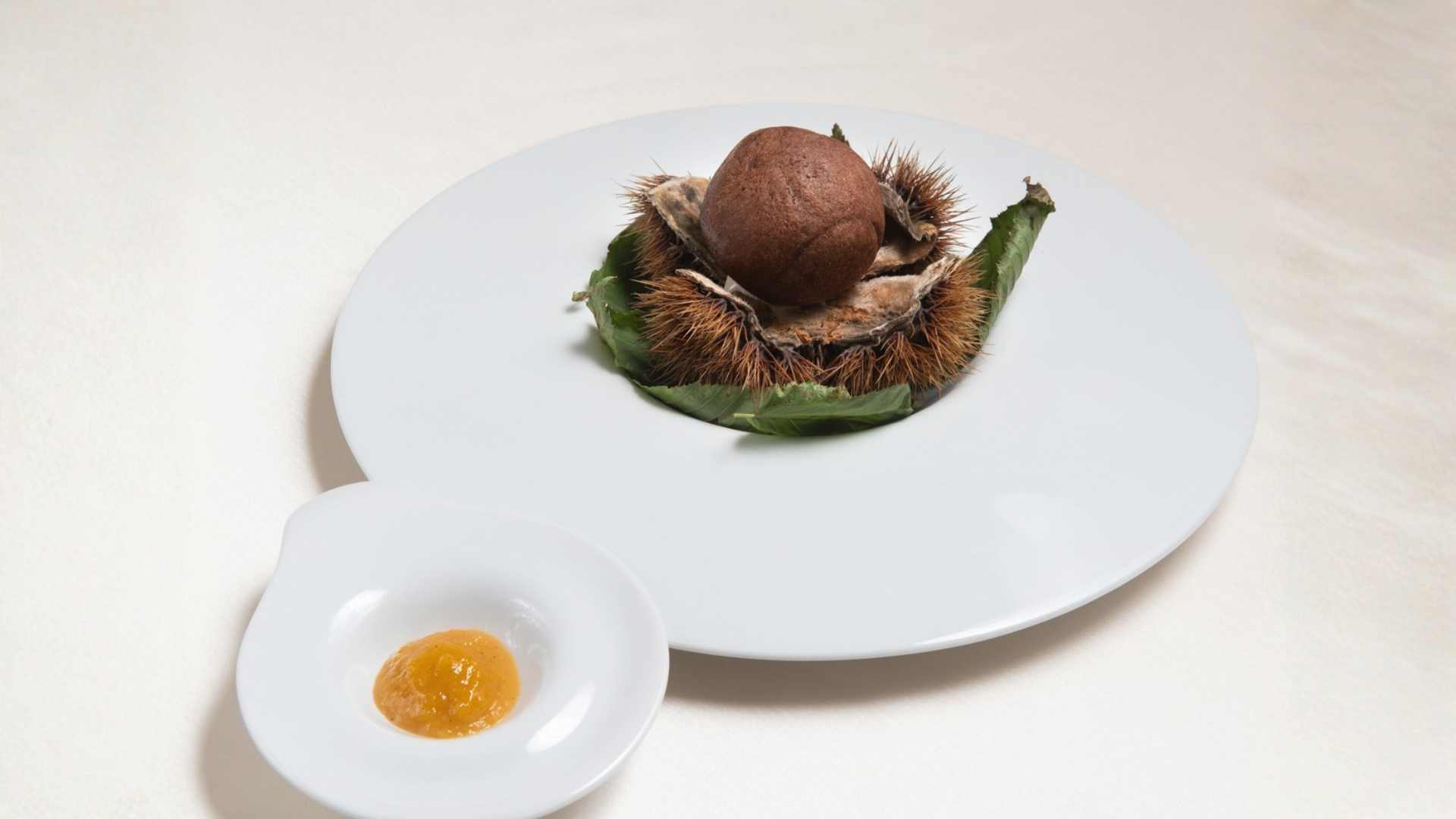 La Castagna il dolce autunnale dello chef Diego Pennacchia