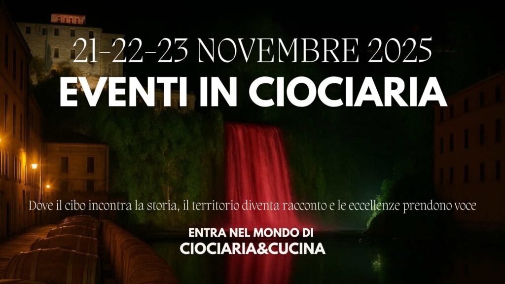 Weekend in Ciociaria: tutti gli eventi da non perdere dal 21 al 23 novembre