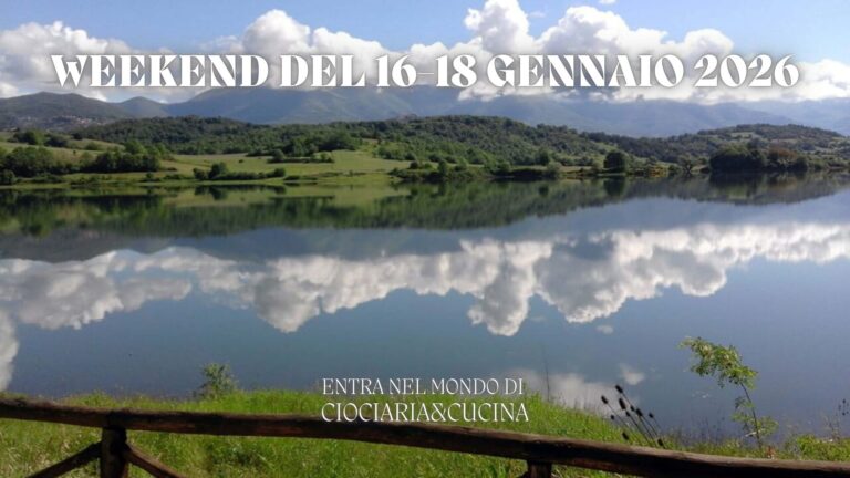 Eventi in Ciociaria cosa fare nel weekend 16–18 gennaio