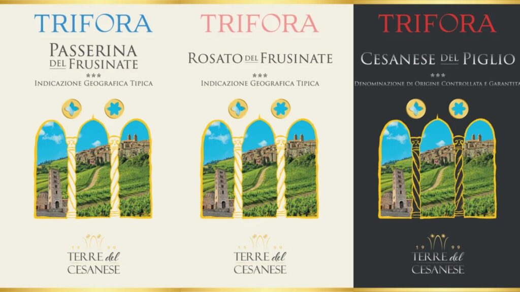 Terre del Cesanese e la linea Trifora