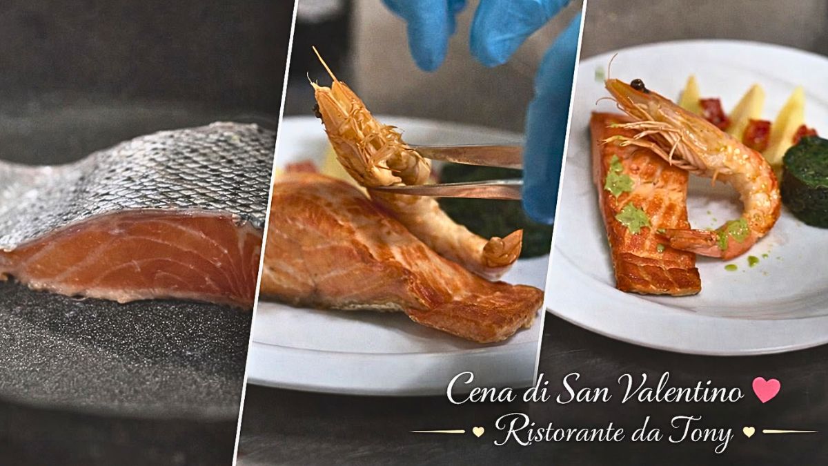La cena di San Valentino al Ristorante da Tony