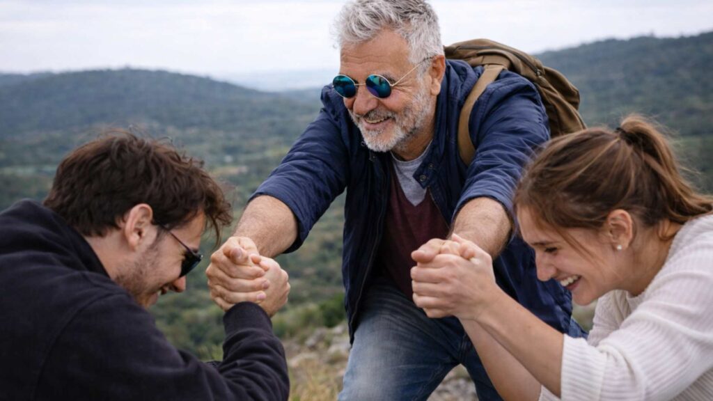 Essere padre è un viaggio difficile amarli e lasciarli volare di un padre