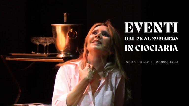 Eventi a Frosinone e provincia cosa fare tra 28 e 29 marzo 2026