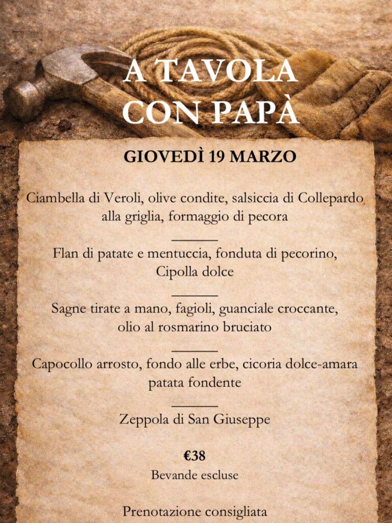 Festa del Papà alla Locande del Certosino