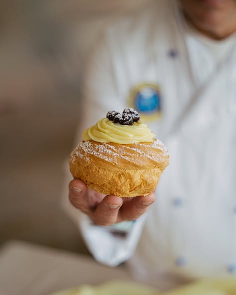 zeppole di san giuseppe di chef tony di nardo