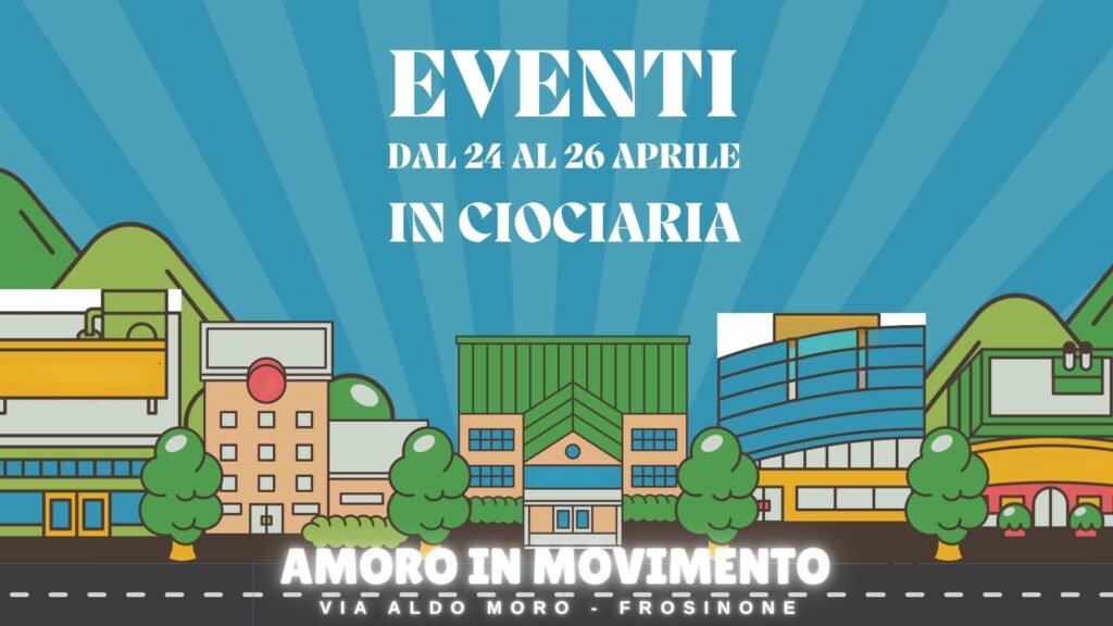 Eventi a Frosinone e provincia cosa fare tra 24 e 26 aprile 2026