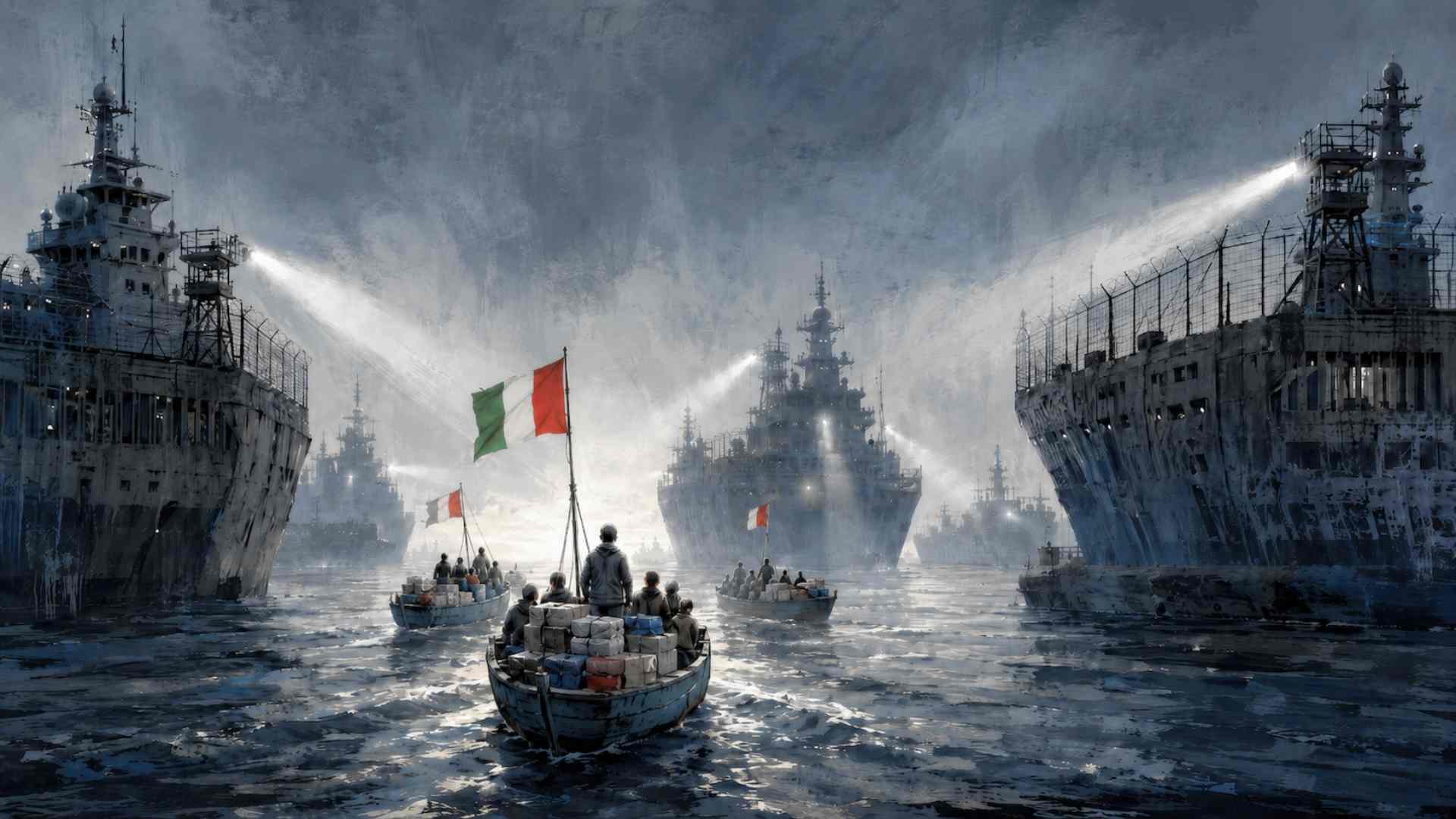 Giù le mani dalla flottiglia