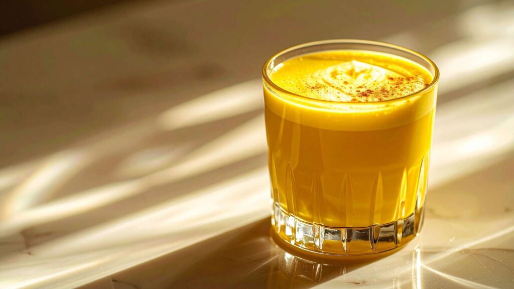 Golden Milk la tazza dorata alla curcuma che porta benessere al bar