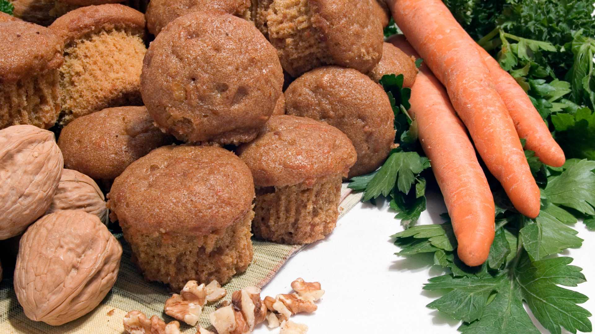 Muffin carota e noci dolcezza naturale e gusto rustico