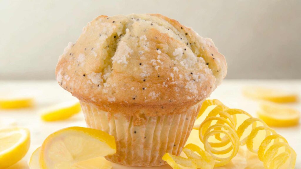 Muffin limone e semi di papavero freschezza e carattere in ogni morso