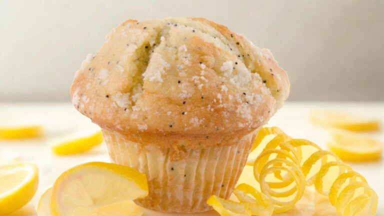 Muffin limone e semi di papavero freschezza e carattere in ogni morso