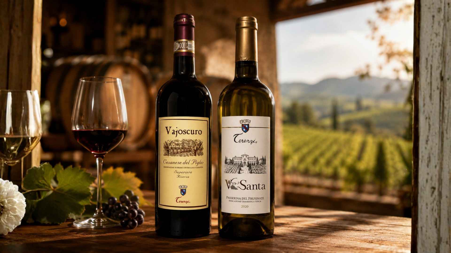Il Cesanese e la Passerina alzano la voce Vini Giovanni Terenzi porta la Ciociaria nei concorsi che contano