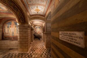 Roma, La Cripta della Chiesa di Sant’Agnese in Agone.